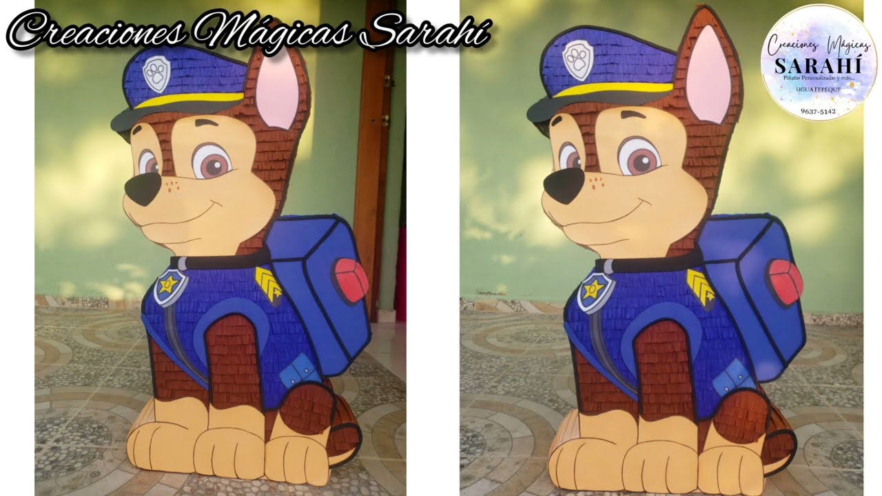 Piñata Paw Patrol | Creaciones Mágicas Sarahí