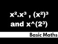 Indices and Exponents || Basic Mathematics