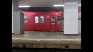 名鉄100系VVVF改造車(114F)普通上小田井ゆき赤池駅発車