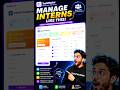 Manage Interns Like This 😳 | TaskMaster AI Showcase #shorts #webdevelopment #coding #techwithashwani