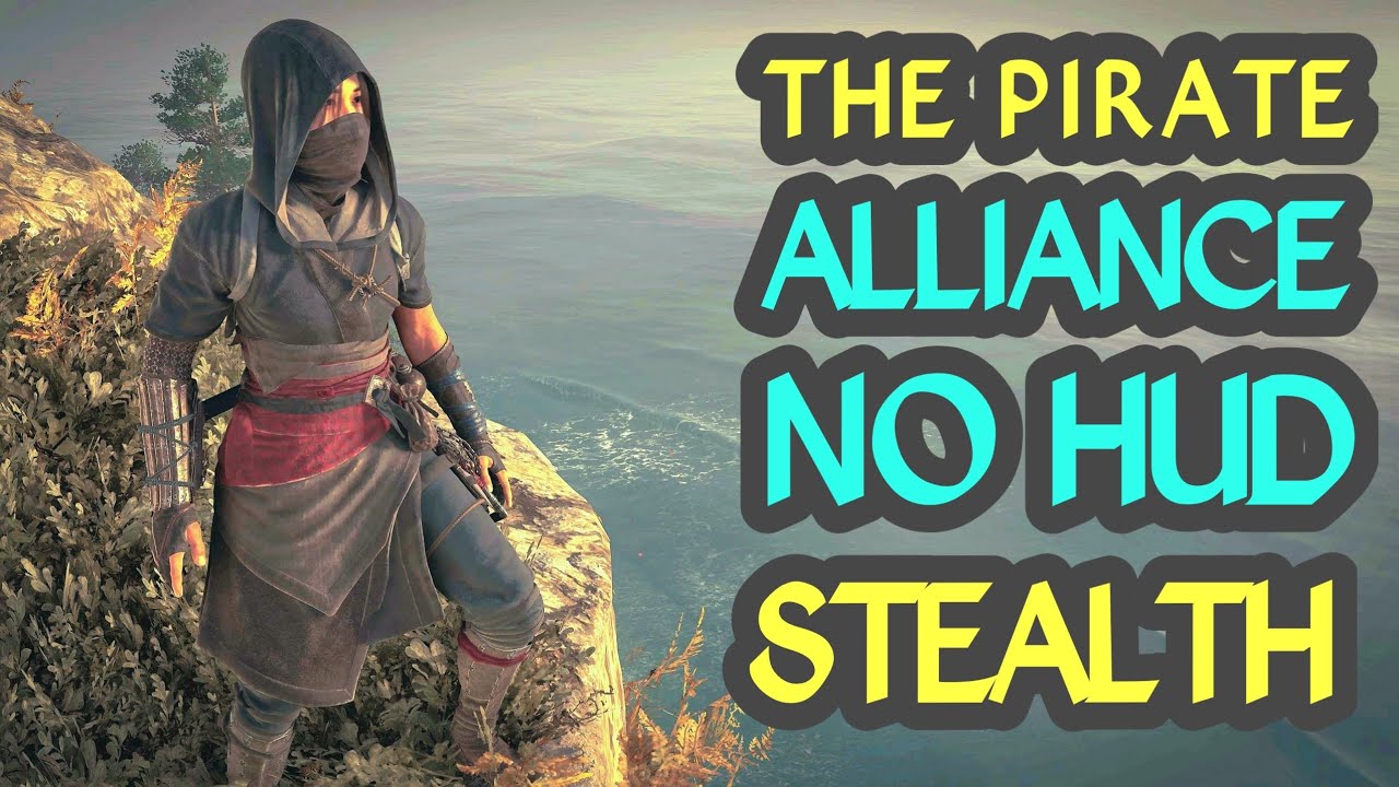 The Pirate Alliance And Treasure Hunt (No-Hud) - ASSASSIN'S CREED SHADOWS