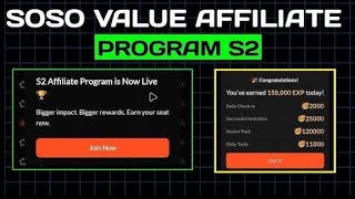 SOSOVALUE AIRDROP - HOW TO START, CONNECT WALLET AND JOIN AFFILIATE PROGRAM (COMPLETE GUIDE)