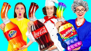 Me vs Grandma Cooking Challenge | Crazy Ideas To Cook by FUN FOOD