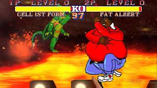 Mugen Battle #54 Cell 1st Form Vs Fat Albert