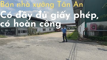 Cần bán Nhà Xưởng xã Tân An huyện Vĩnh Cửu, ĐẦY ĐỦ GIẤY PHÉP và CÓ HOÀN CÔNG |Nhà xưởng Đồng Nai