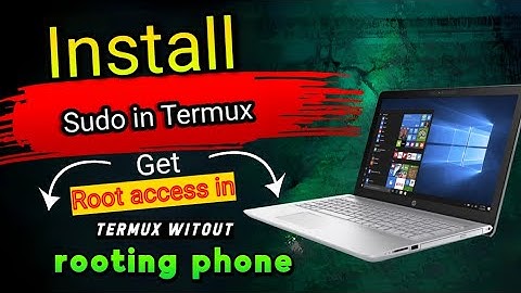 Install sudo in termux _ Get root access in termux without rooting the phone
