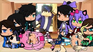 aphmau crew react to aphmau and friends part 2 gacha club