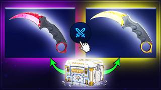 CSGO-SKINS ONLY KARAMBIT CASE?! Csgoskins CASE OPENING
