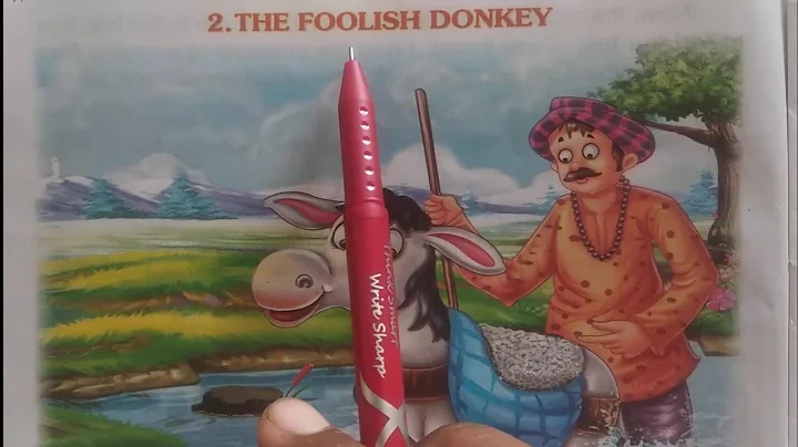The Foolish Donkey | English Practice | Kids | Story | Moral Story | Learning Story | #youtubevideo