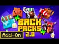 The BEST Backpacks Addon You Will EVER Download for Minecraft Bedrock (Backpack++ 2.0 Review)