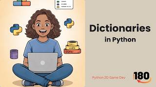 Dictionaries in Python for Absolute Beginners (Lesson 18) | Python 2D Game Development