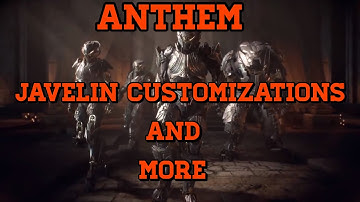 Anthem Character Customizations, Loot System, And More