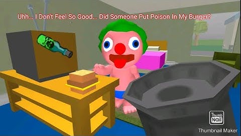 Clown Baby Neighbor - Levels 11-15 - Gameplay