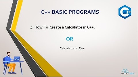 How To Create a Calculator in C++ |  Calculator  | C++ Basic Programs  #C++