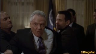 Hodges arrested at Presidents office - 24 Season 7