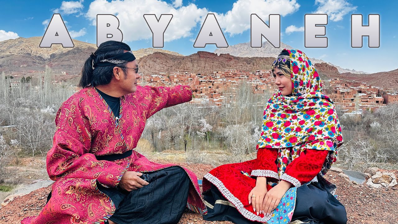 IRAN, Walking in Abyaneh Historical Village