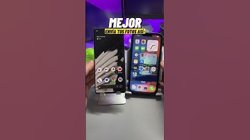 Esta es LA MEJOR MANERA de enviar fotos de Android a iPhone #tech #tips #sabiasque #shorts