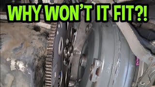 Finally Figured Out Why This Engine Wouldn't Go In