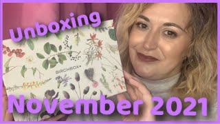 New BirchBox November 2021 / Beauty Box Unboxing /Let Yourself Grow Edit / With Discount Link