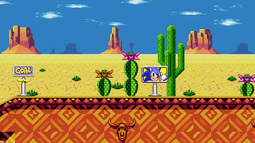 Unused Desert Dazzle Zone : Mirage Saloon? Sprite animation