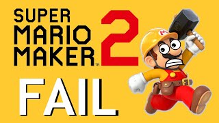 Mario Maker 2 Fail Compilation