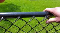 Black Chain Link Fence Installation Saint Paul, MN | Northland Fence |