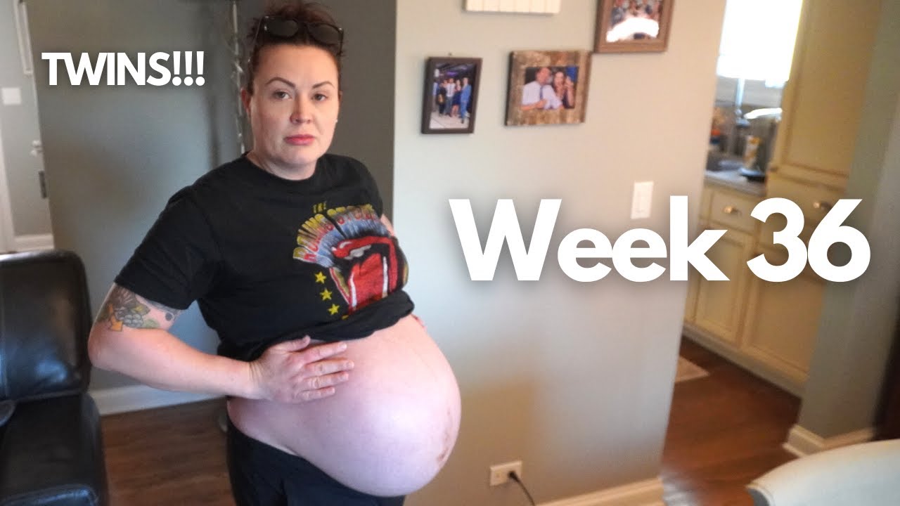 Pregnant with Twins 36 Weeks Update Identical Twin Boys Pregnancy