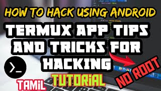 Termux hacking tips and tricks in Tamil | how to hack using Android termux app in Tamil ||RICHU TECH