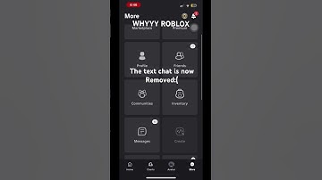 WHYYY NOOO ROBLOX #ADD the text chat back #fyp #viral #roblox #sad