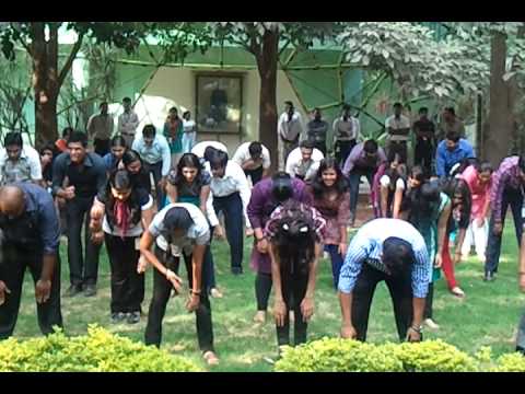 Extended HD Video of st Ever Live Flash Mob  TCS Bangalore Think Campus  by Client Services