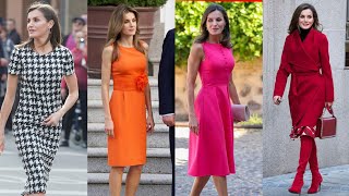 Miss Queen Latezia Wearing Beautiful designer Knee length dresses