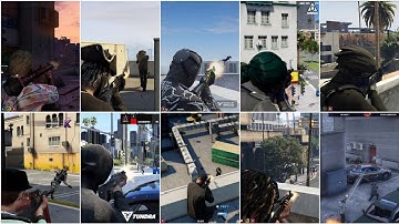 PD hunts down Mr. K and Randy end up in a massive shootout (Multi POVs) | Nopixel GTA RP