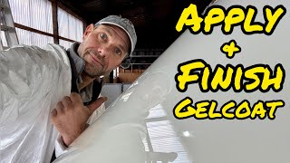 New Gelcoat - Application, Sanding and Polishing New Gelcoat over Old - 1971 S&S34 screenshot 2