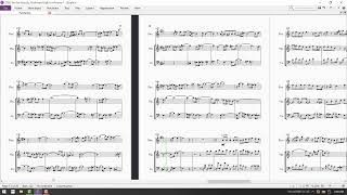 2781 Trio for Piccolo, Violin and Cello in Aminor