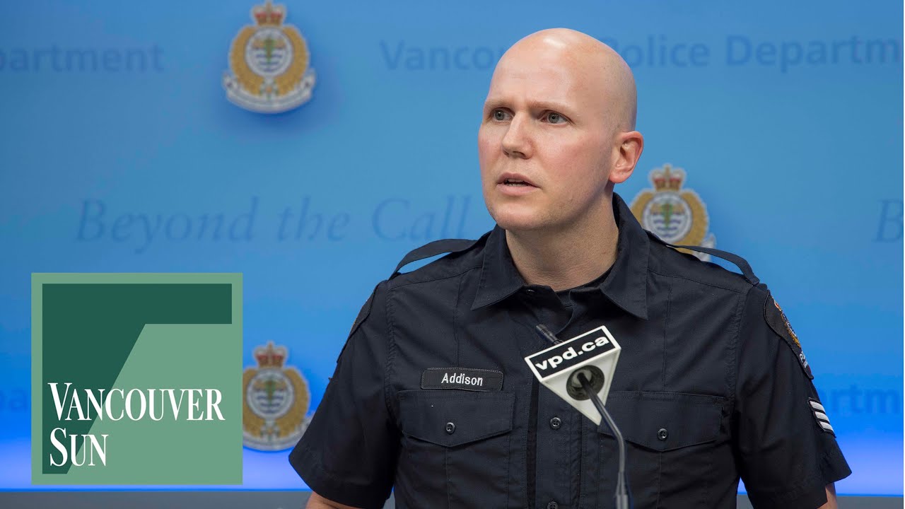 Patrol police arrest robbery suspect in the act | Vancouver Sun - YouTube