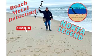 Beach Metal Detecting Using The Nokta Legend Metal Detector
