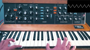 Minimoog 101: Minimoog Model D - Explained and Explored - 3. Oscillator 1