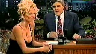 pamela anderson   on jay leno