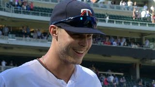 BOS@MIN: Kepler breaks down his home run heroics