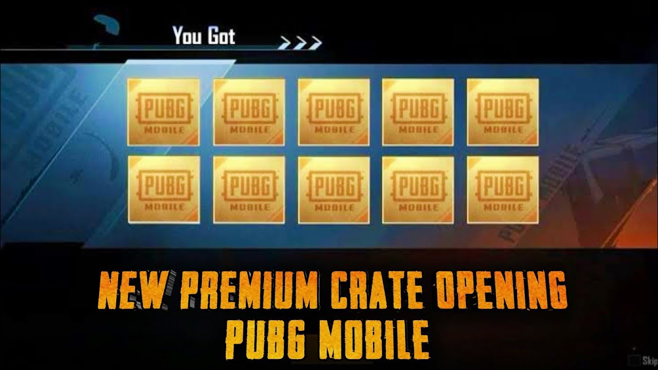 Free New Premium Crate Opening Pubg Mobile | OMG 🙀 Upgradable dp-28 In Free Premium Crate Pubg/BGMI