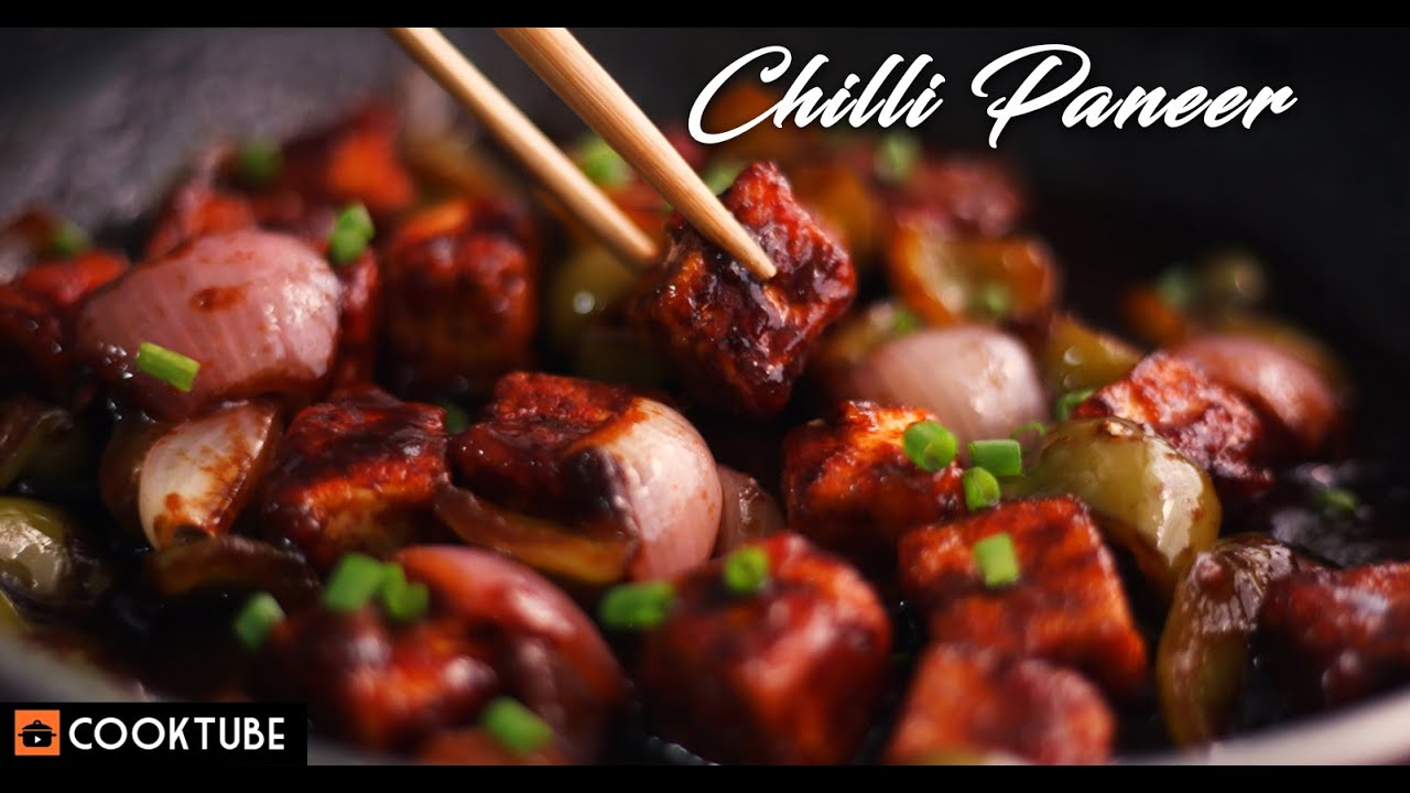 Chilli Paneer Dry | Homemade Dry Chilli Paneer Recipe | Restaurant