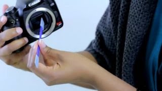 How to Clean a Sensor on a Canon Rebel SLR Camera : Pro ...