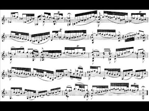 Bach, Johann Sebastian - Bach Sonata in G Minor BWV 1001, Adagio