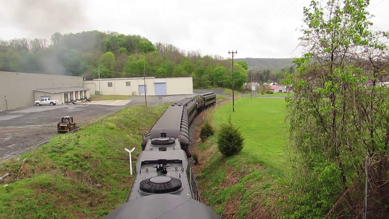 Colebrookdale Railroad Return Trip, April 2017; Pottstown to Boyertown