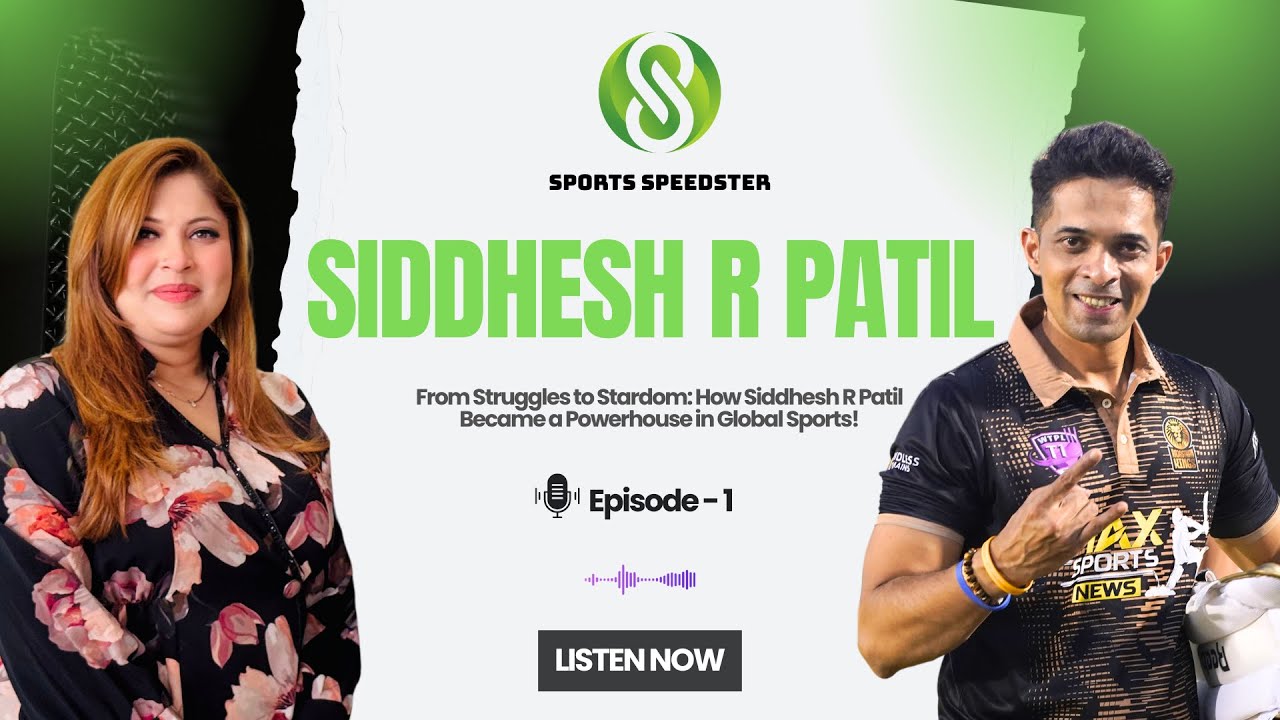 From Struggles to Stardom: How Siddhesh R Patil Became a Powerhouse in Global Sports!