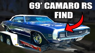 1969 CAMARO RS FIND - Behind The Car