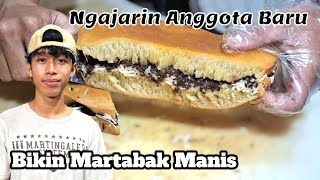 Belajar Membuat Martabak Manis  Praktek Memasak