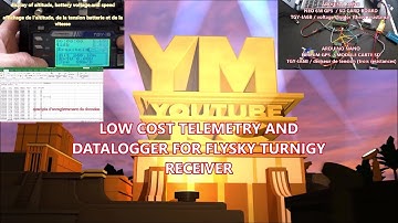 LOW COST IBUS TELEMETRY AND DATA LOGGER FLYSKY TURNIGY