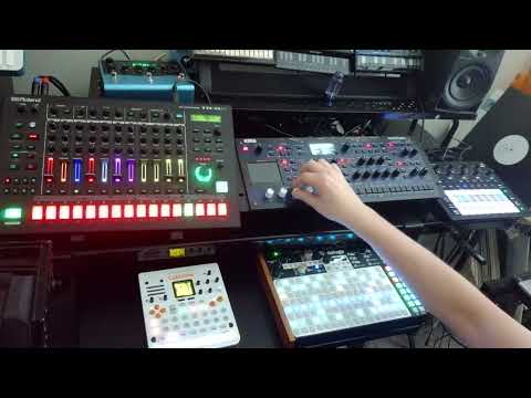 Rave Stabs in the Light - A  Dawless Techno Jam (Deluge, T-R-8S, Multi/Poly, Cydrums)