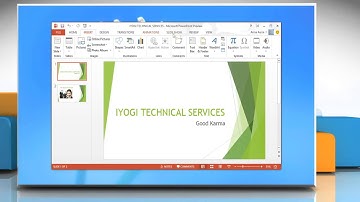 Add Sound in Microsoft® Office PowerPoint 2013 Presentation